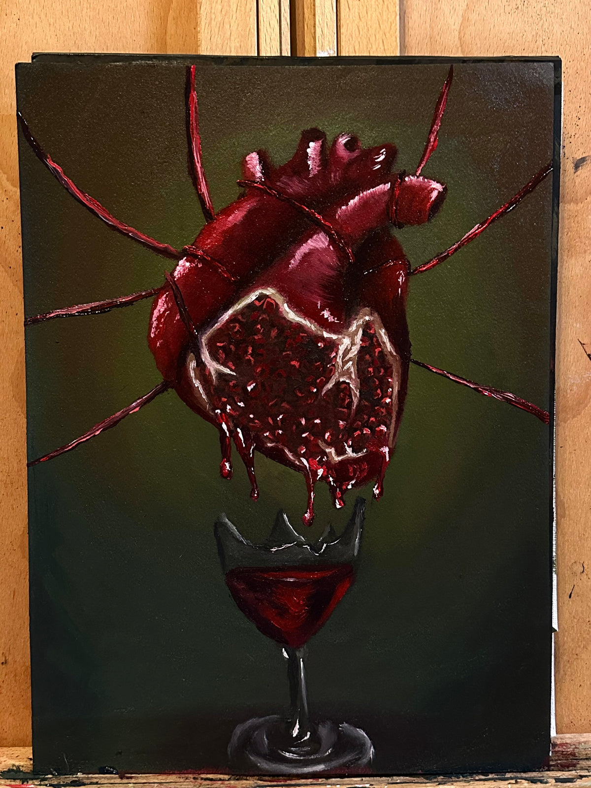 Pomegranate heart