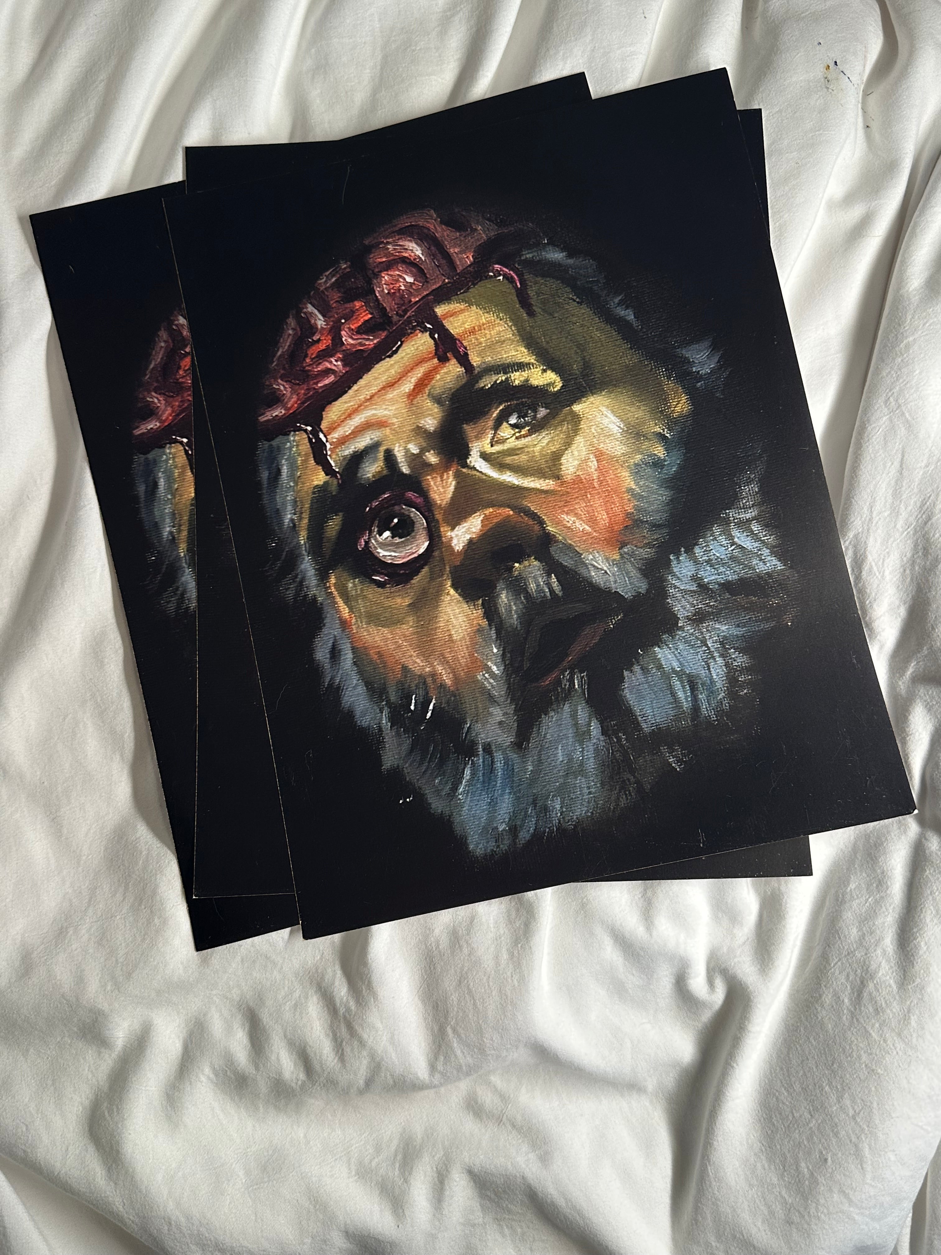 Brain man print